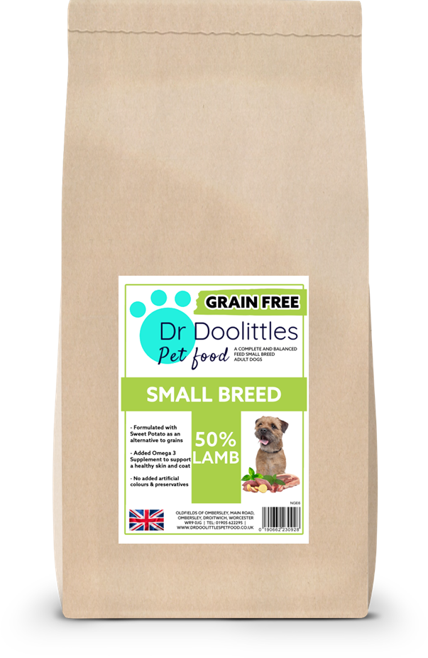 Grain Free Small Breed Lamb with Sweet Potato & Mint