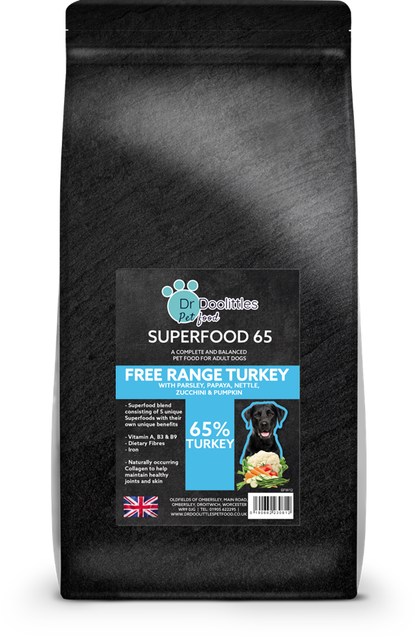 Superfood65 Free Range Turkey with Parsley, Papaya, Nettle, Zucchini & Pumpkin