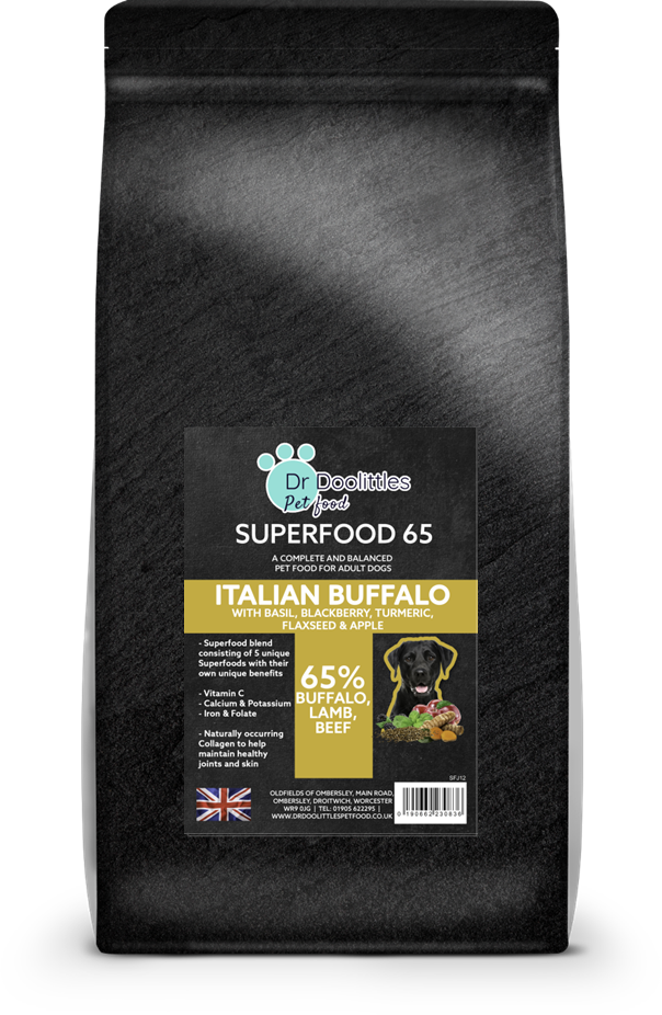 Superfood65 Italian Buffalo with Basil, Blackberry, Turmeric, Flaxseed & Apple