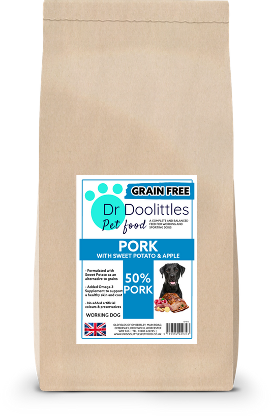 Grain Free Pork, Sweet Potato & Apple