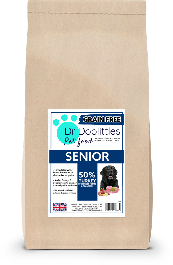 Grain Free Senior Turkey with Sweet Potato & Cranberry