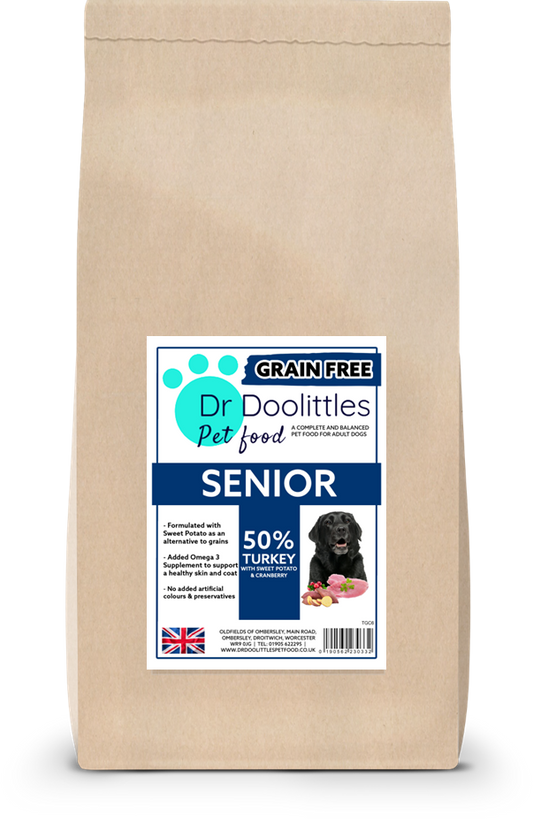 Grain Free Senior Turkey with Sweet Potato & Cranberry