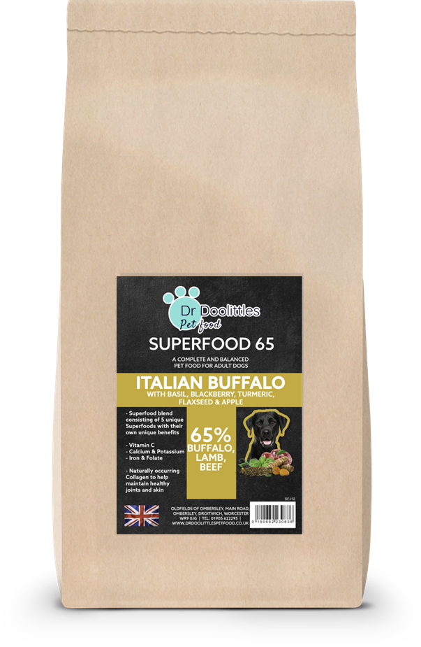 Superfood65 Italian Buffalo with Basil, Blackberry, Turmeric, Flaxseed & Apple