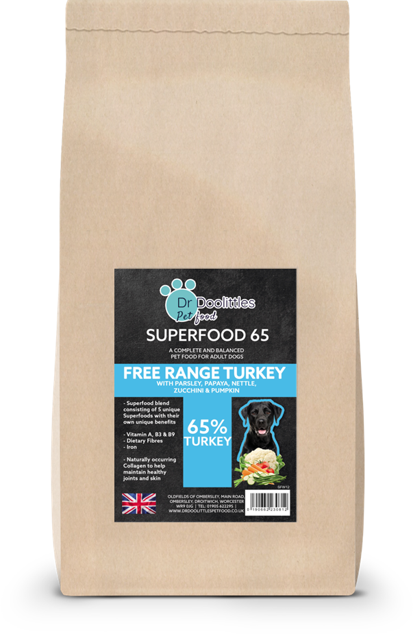 Superfood65 Free Range Turkey with Parsley, Papaya, Nettle, Zucchini & Pumpkin