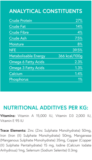 Grain Free Chicken, Sweet Potato & Herbs