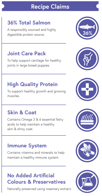 Super Premium Large Breed Puppy Salmon & Potato